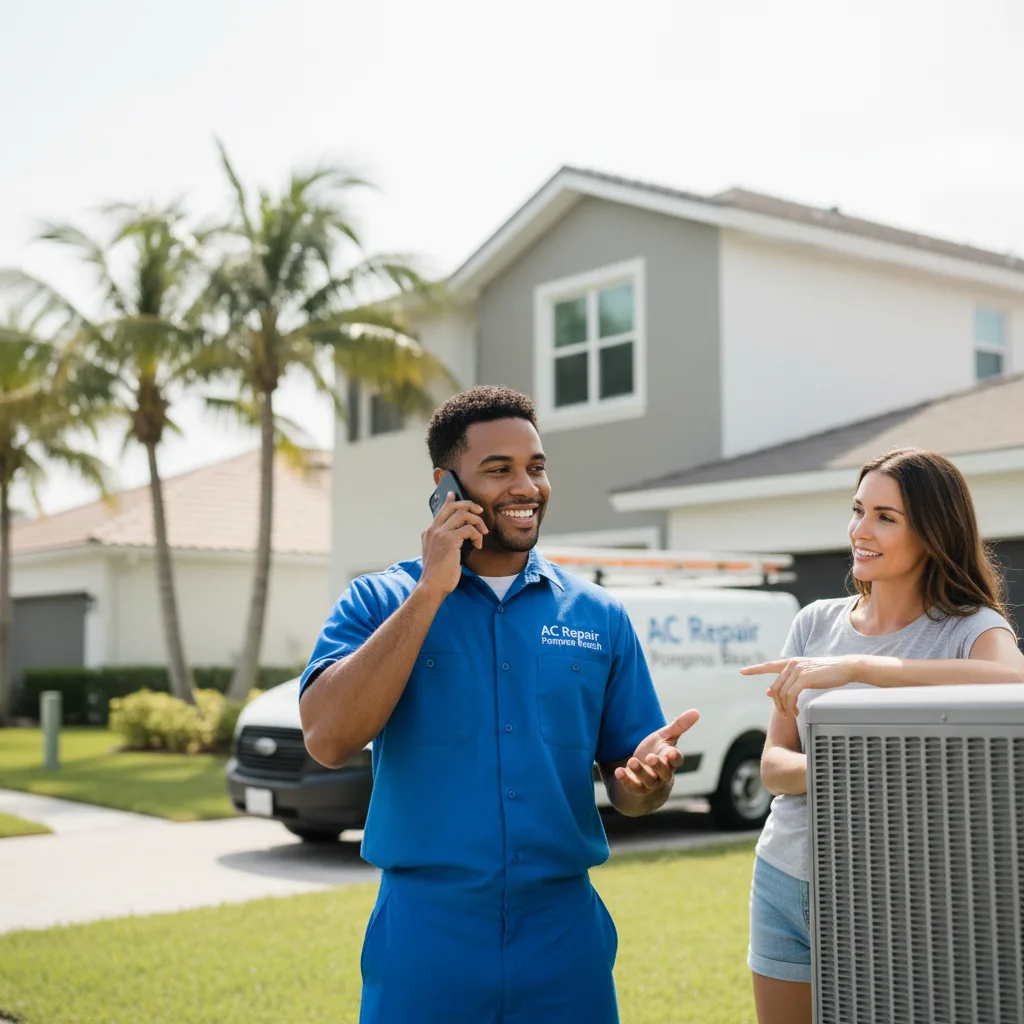 AC Repair Pompano Beach customer support in Honoraville